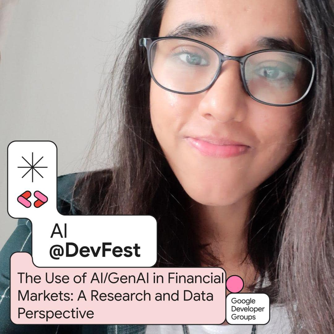Finance AI talk poster